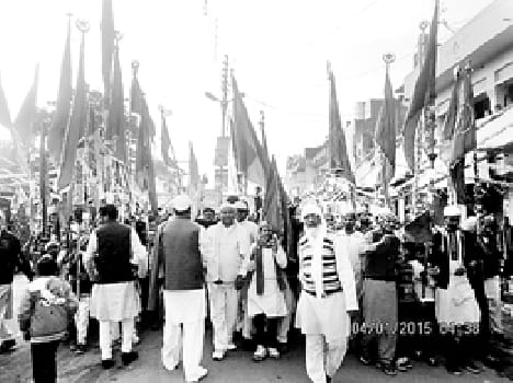 A procession of Mohammadi e julus 
