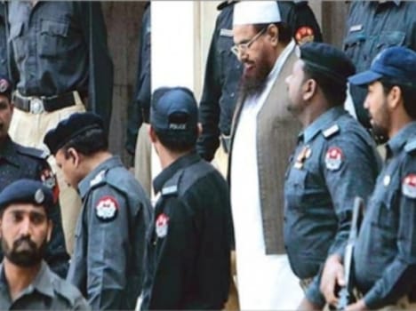 Hafiz Saeed seen near the LoC in pok