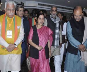 mla complete those issues, which was the base of Party win in haryana.