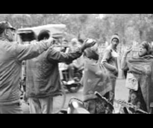 Women have been misbehaved by up police in gaziabad