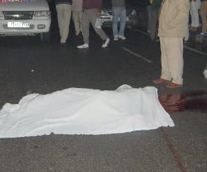 young man dead in road accident