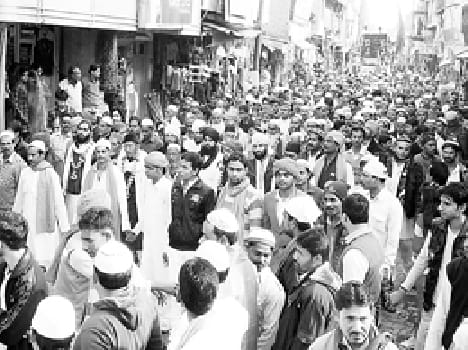 Baravfat procession
