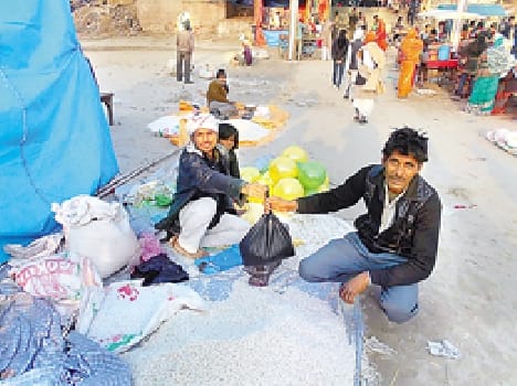 Openly sold polythene
