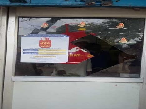 LPG agency clients furore Gas Agency glass gate .