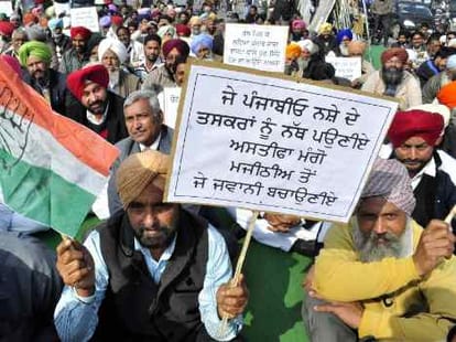 parneet kaur alligade akali leader regarding drug issue