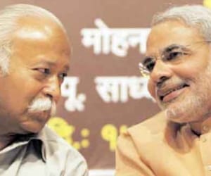 mohan bhaghwat unhappy rss workers style
