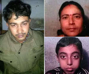 live in partner kills mother and son in kushinagar