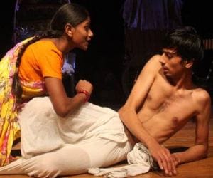 Art Workshop in Punjab University Deptt of Indian Theatre