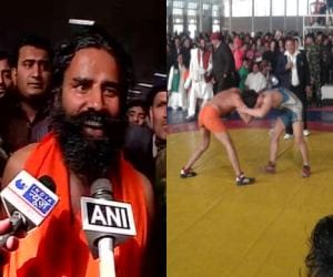 baba ramdev fight with sushil kumar.