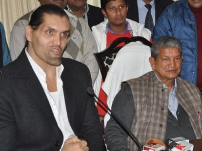 first wrestling show in dehradun.