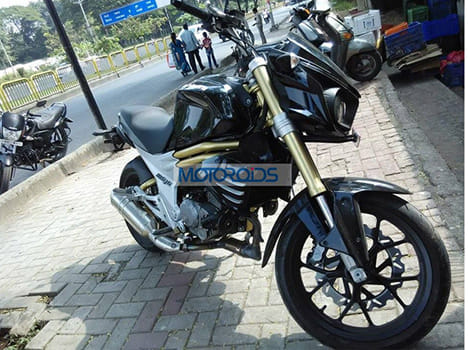 Production ready Mahindra Mojo 300 spotted again