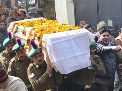 martyr devendra singh and rameshwar prasad of up.