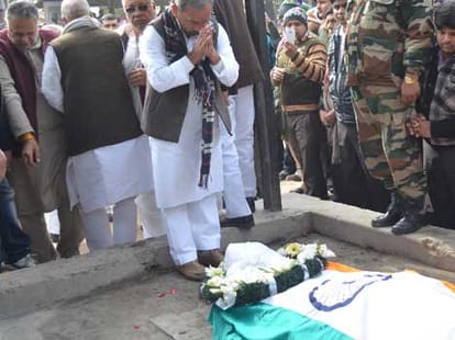 martyr devendra singh and rameshwar prasad of up.