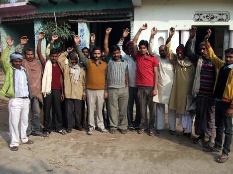 Farmers agitation for urea 