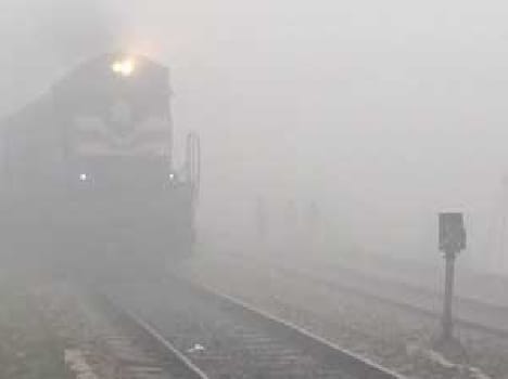 Being surrounded by fog sky