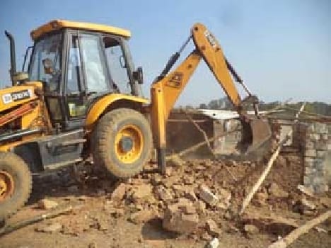 Took action against encrochment