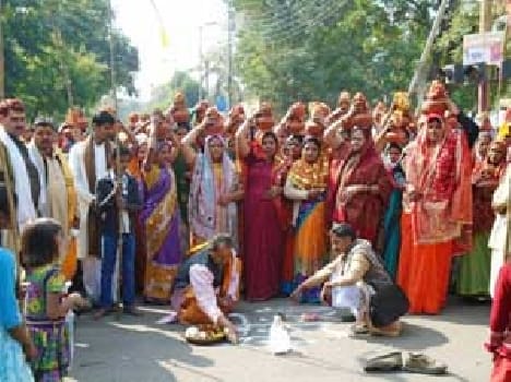 ritual procession