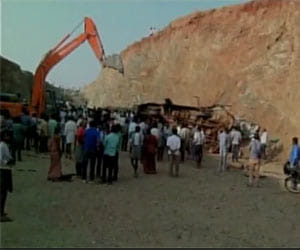 Andhra Pradesh bus accident: 14 killed, 10 injured as bus falls into gorge