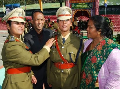 passing out parade in itbp.