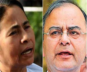 mamta banerjee attack on finance ministry arun jaitley