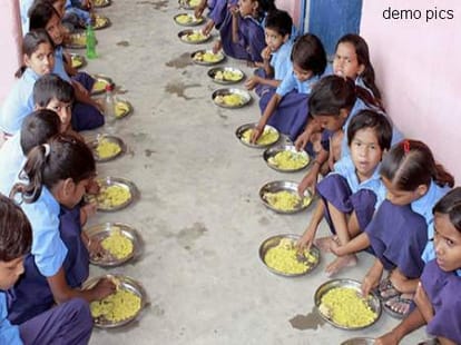 mid day meal will be tested every month.