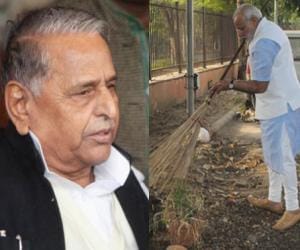 PM Modi should clean toilets in UP, says Mulayam.