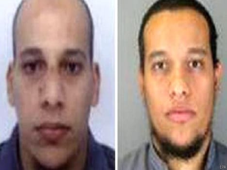 Attack on French Magazine: Police released photos of Charlie Hebdo attack suspects