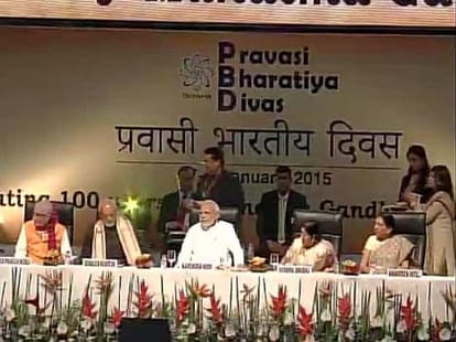 PM Modi inaugurates Pravasi Bharatiya Divas in Gandhinagar