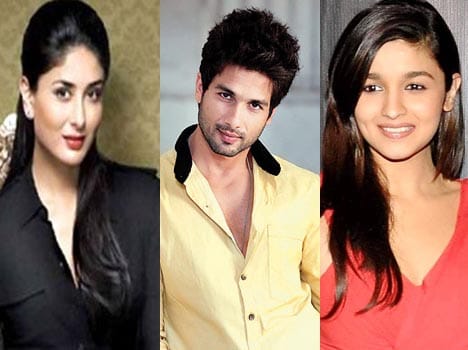 Shahid Kapoor Aliya face looking a kareena