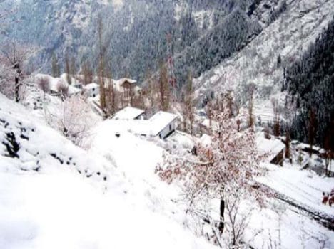 heavy snowfall alert in himachal.