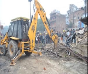 no encroachment on kabari market due to president visit