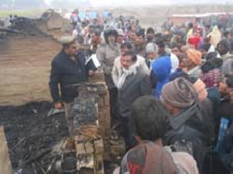 Including three innocent workers burned alive