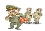 6,000 people responsible for the security of a soldier