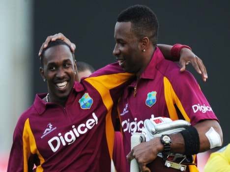 dwaine bravo and kieron pollard are out for world cup 2015