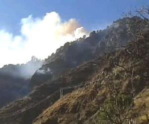 fire at rohru after short circut.