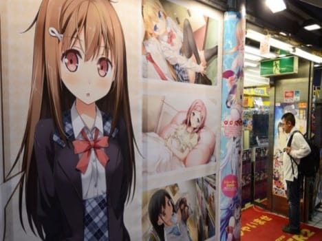 why has not banned child porn comics in japan 