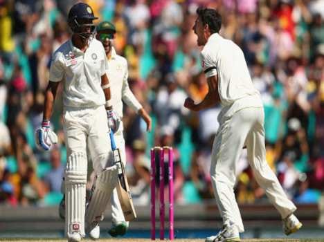 michell starc say sorry to murli vijay