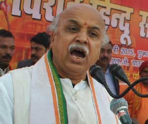 VHP praveen togadia in haldwani.