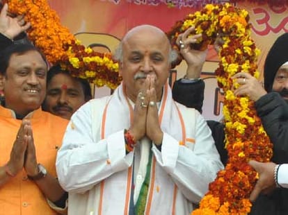 praveen togadia in mirzapur.