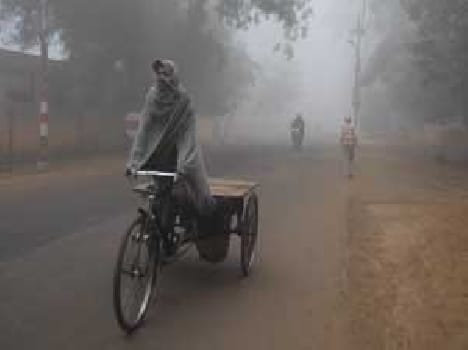 The increased melting icy wind , people hide