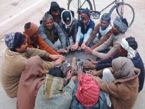 Cold winds caused havoc 