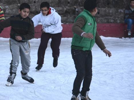 fee increased at ice sketing rink shimla.