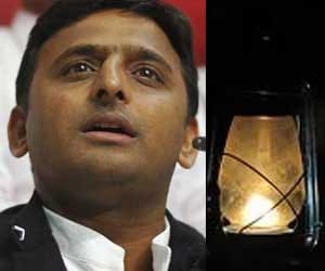 board exam in lantern in akhilesh yadav govt.