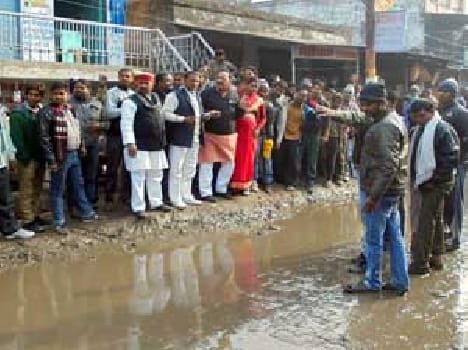 MP-Bhupuli route inspection stage