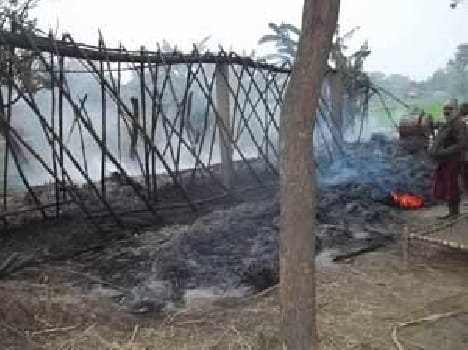 Ahirpurwa millions of fire damage