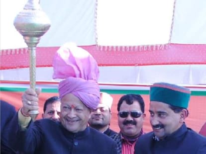 cm virbhadra singh statement on population.