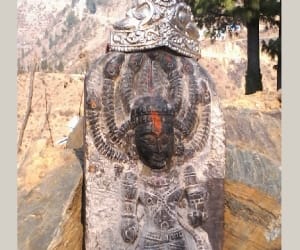god statue found in bhadrawah