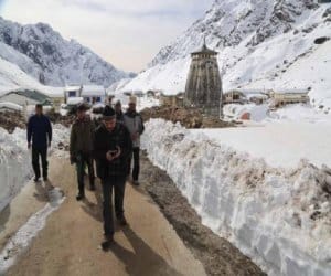 reconstruction of kedarnath.