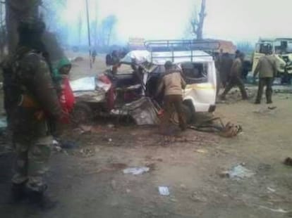 accident at una, on died.