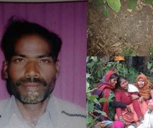 killers kill a farmer and want to buried him.